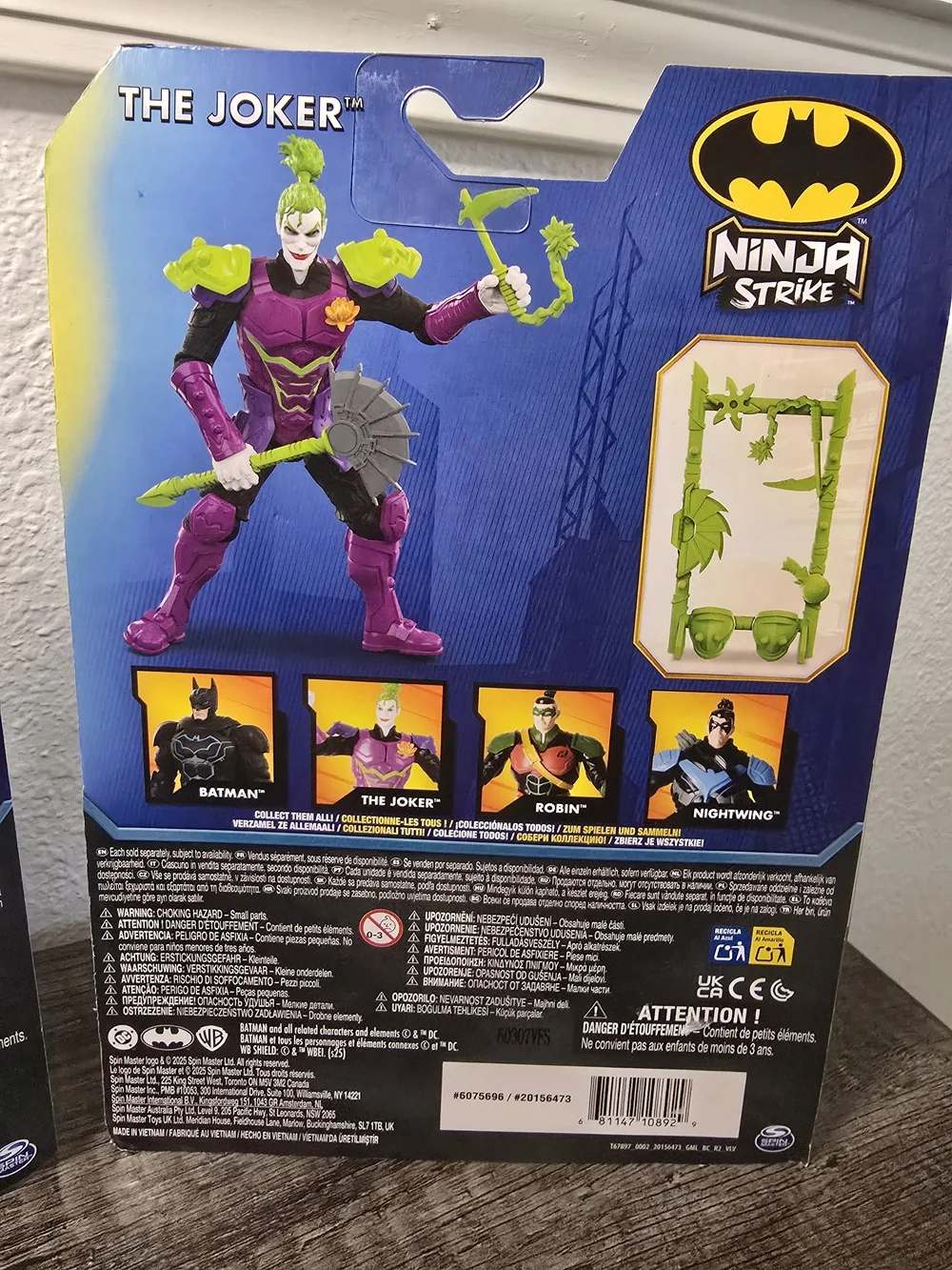 Batman & The Joker Ninja Strike action figure set